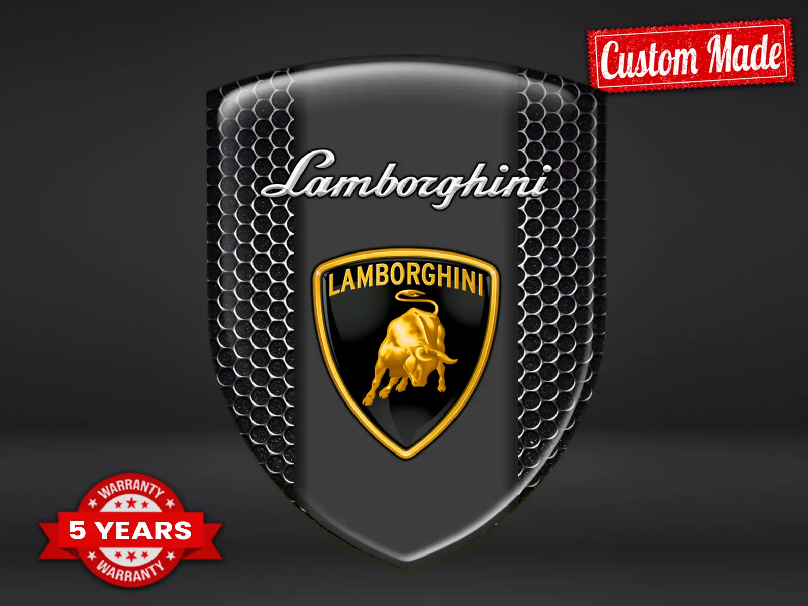 Lamborghini Autoaufkleber Stern Professionell Stabil